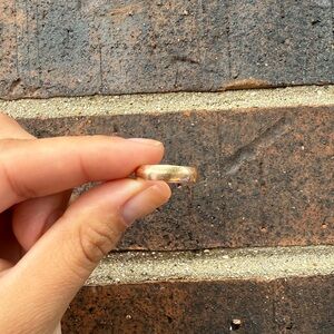 18k vintage rose gold cigar band 7